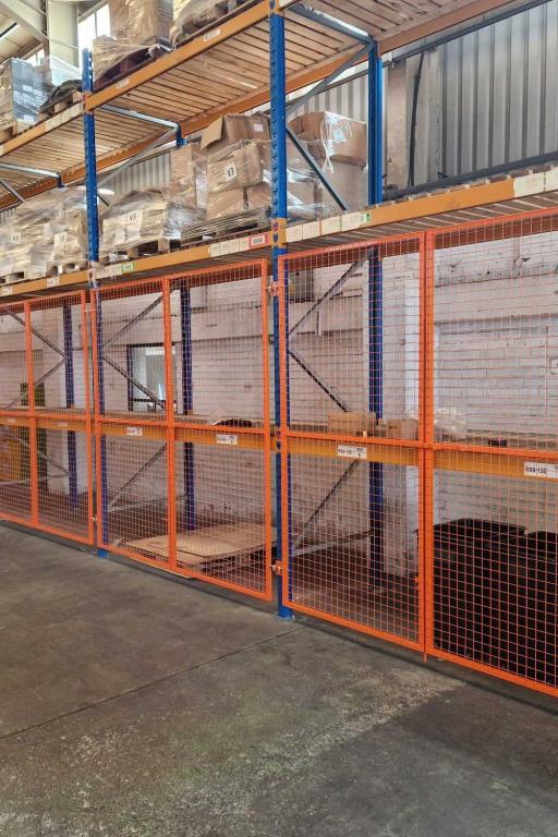 Enhancing Security with Bespoke Mesh Doors for Pallet Racking | OfficeSTOR